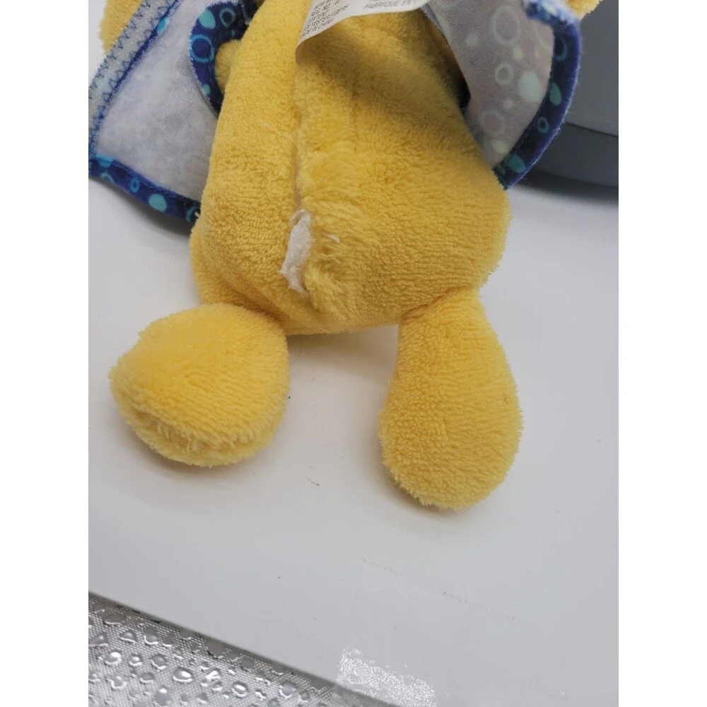2010 Sing a Ma Jigs Plush Toy Fisher Price 10” Yellow W/ Blue Shirt Working
